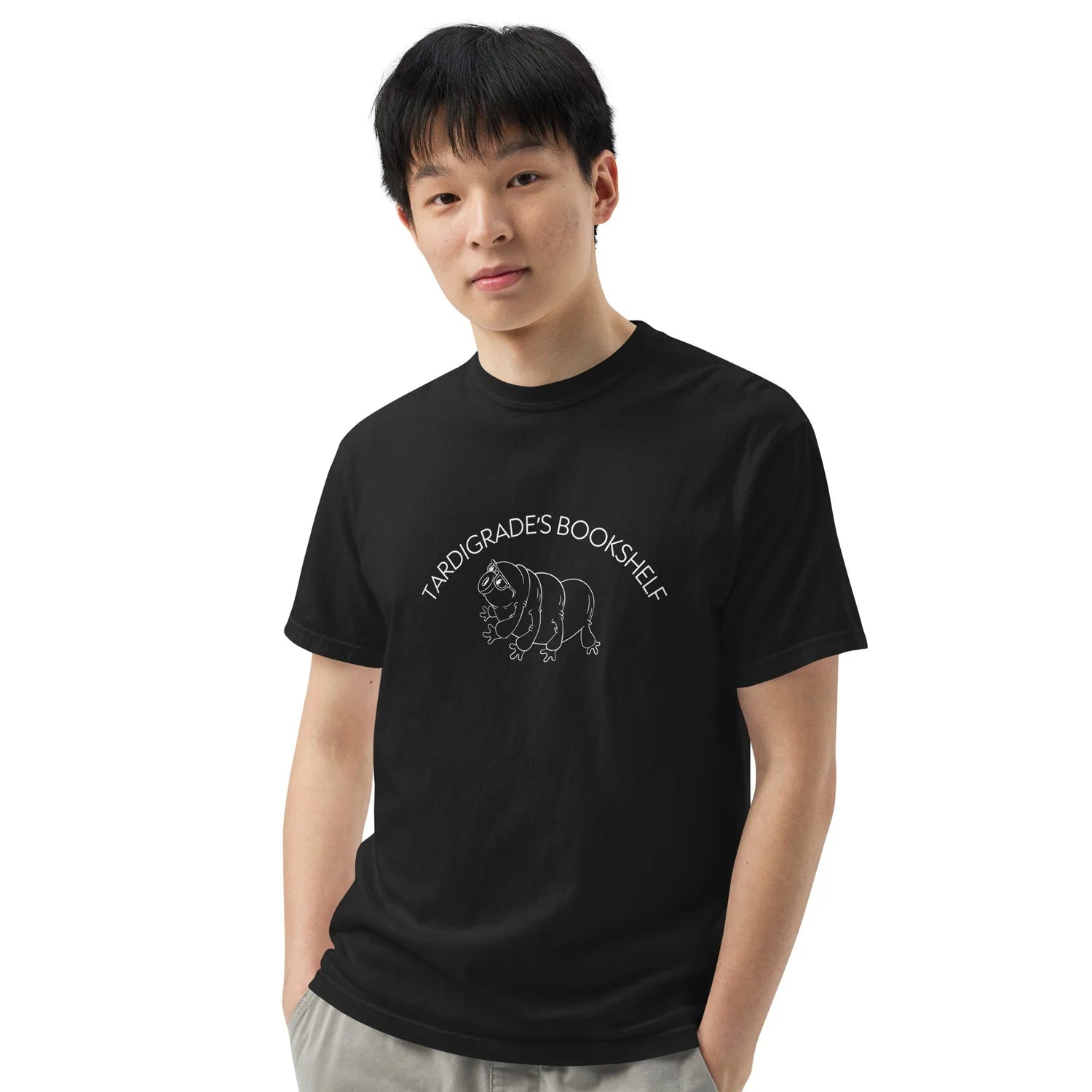 Unisex garment-dyed heavyweight t-shirt — The Tardigrade's Bookshelf